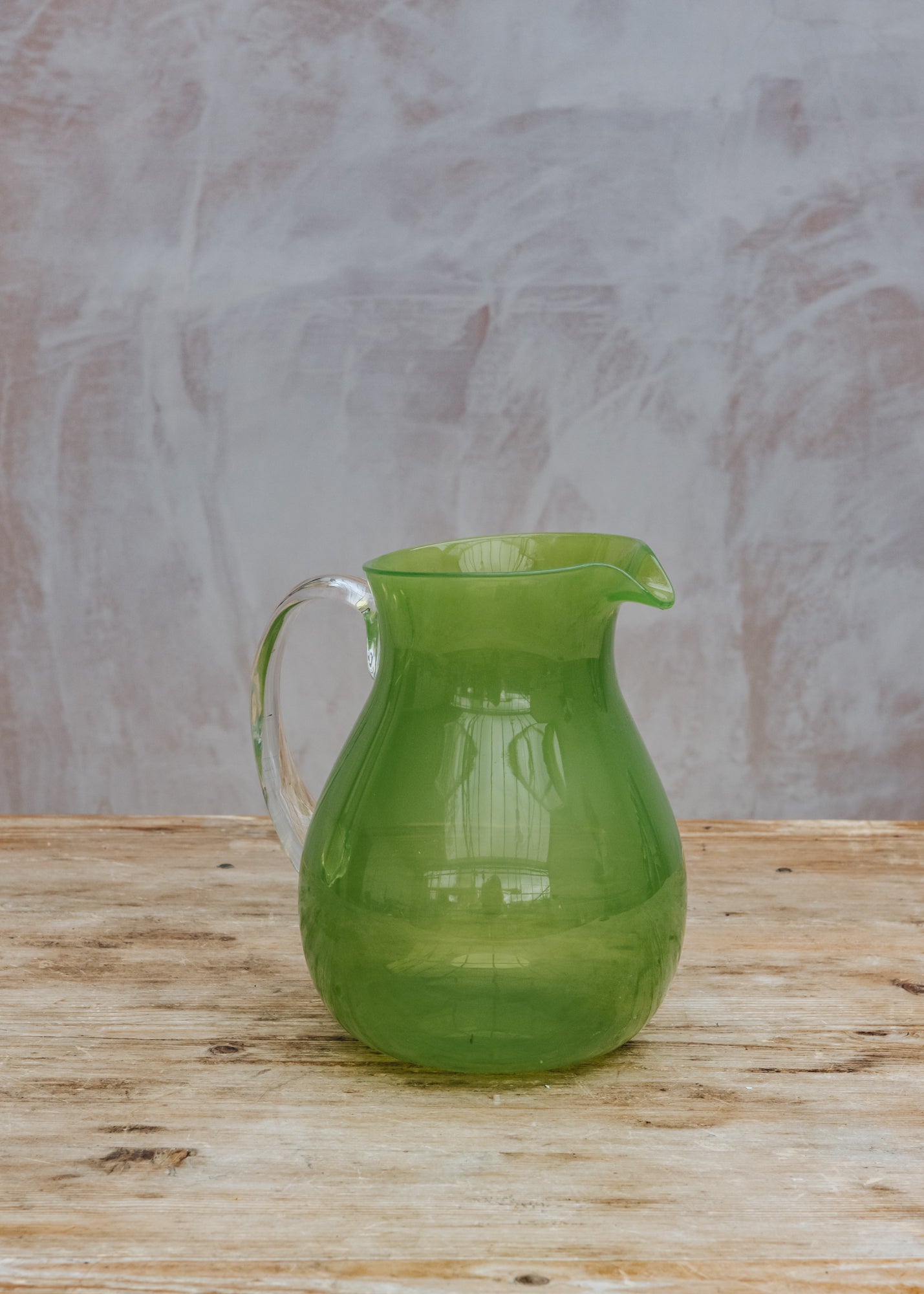 Memento Bubble Pitcher in Lime