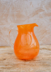 Bungalow Pitcher in Orange