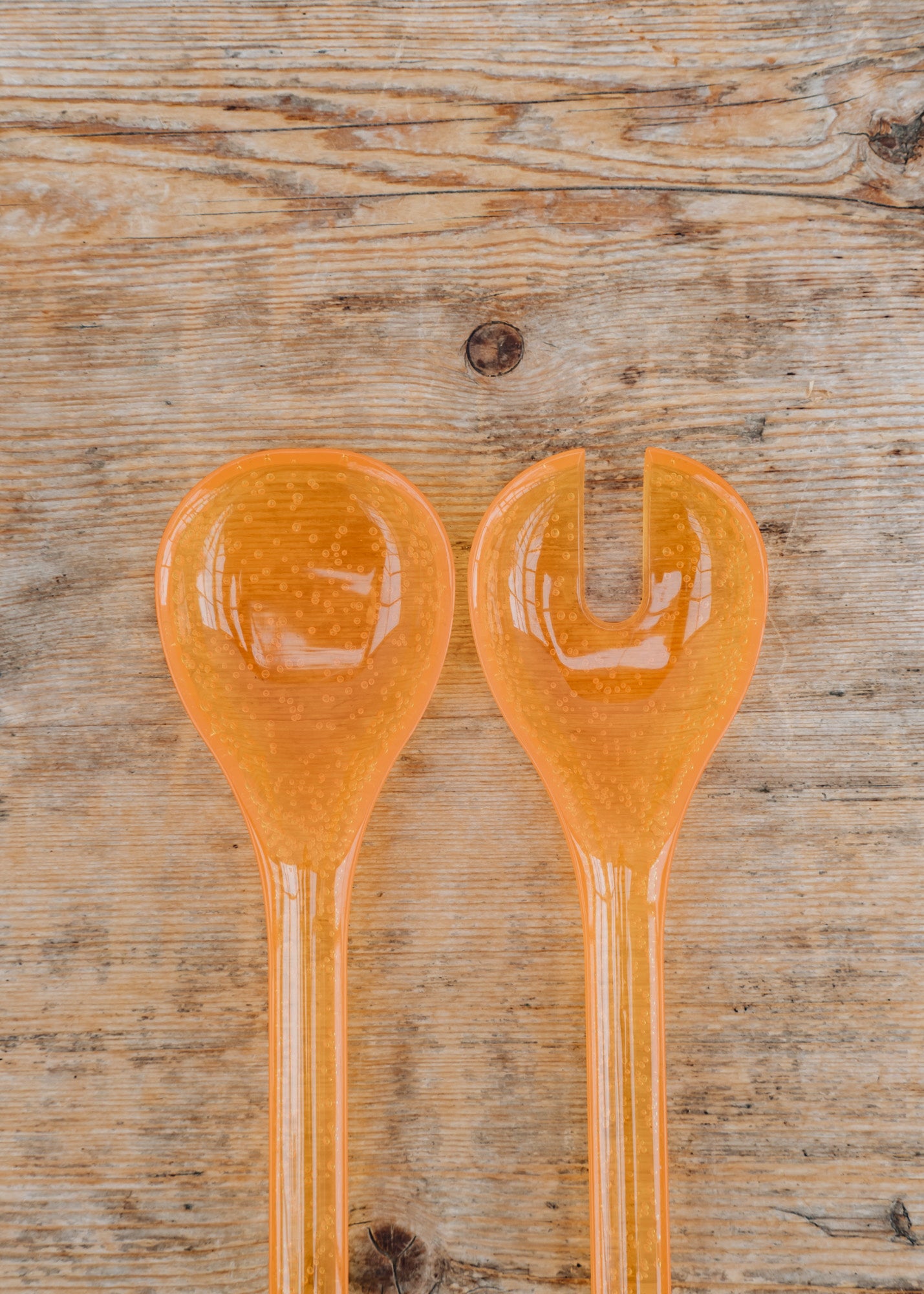 Memento Bubble Salad Servers in Mandarin