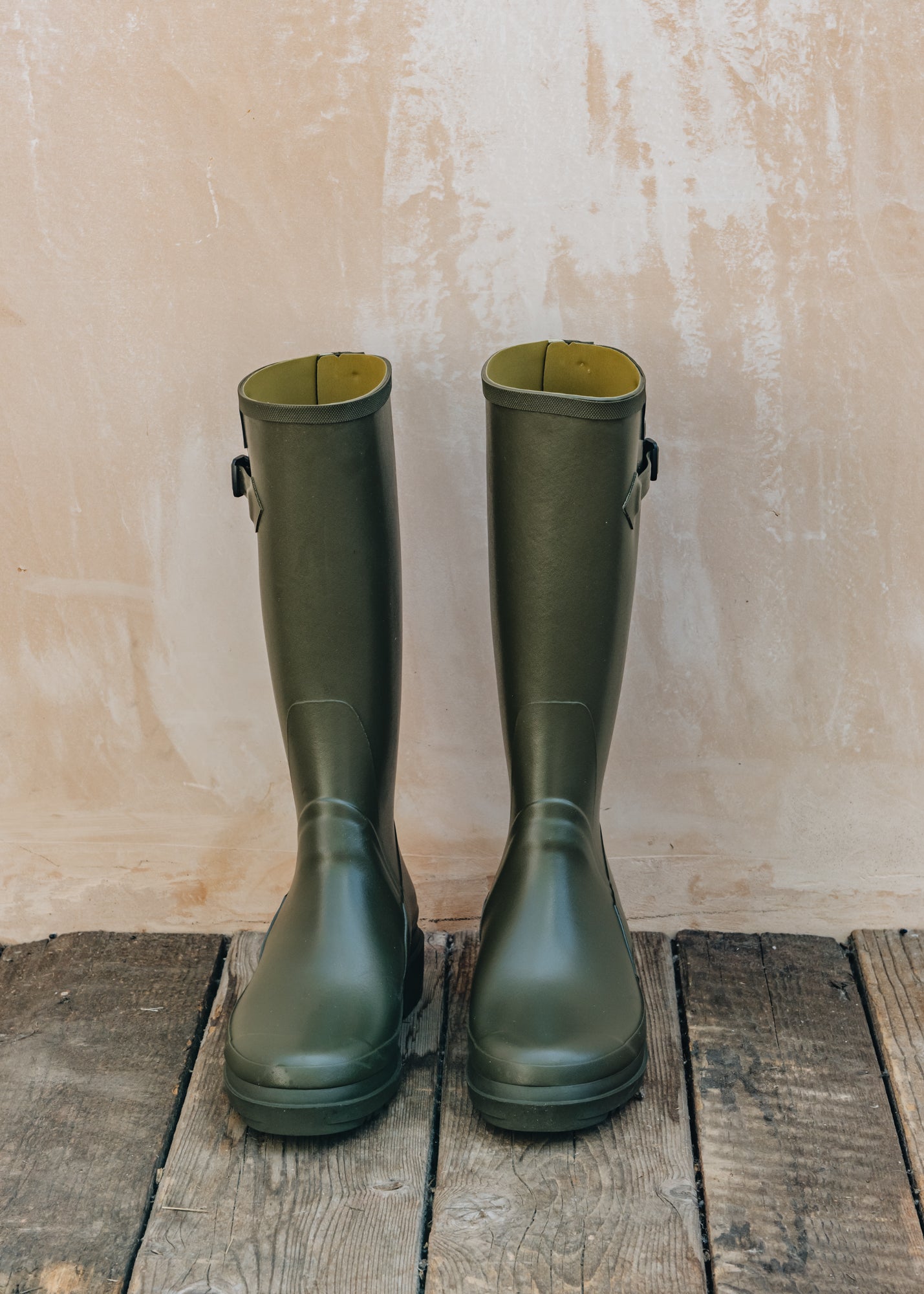 Men's Aigle Cessac Gardening Wellington Boots in Kaki