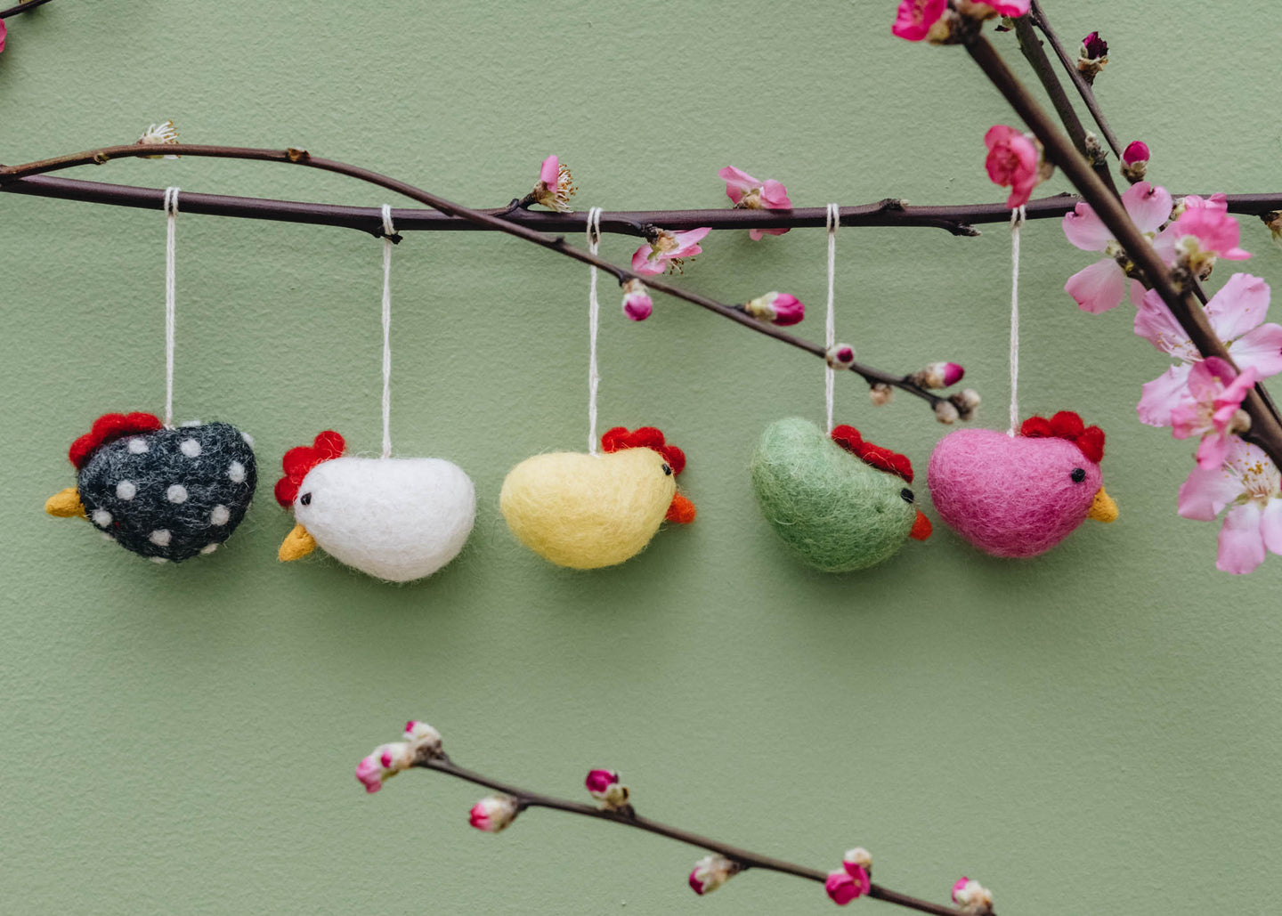 Mini Chick Easter Ornaments