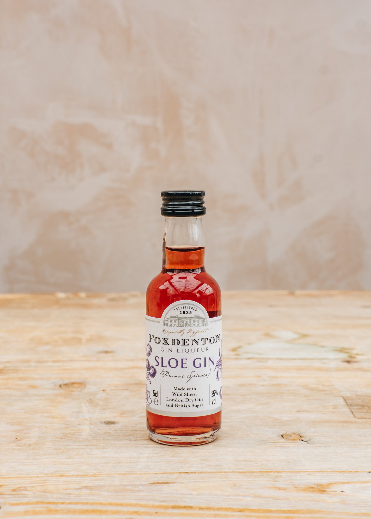 Foxdenton Sloe Gin Liqueur, 5cl