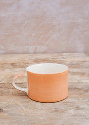 Plain Wash Mug in Peach