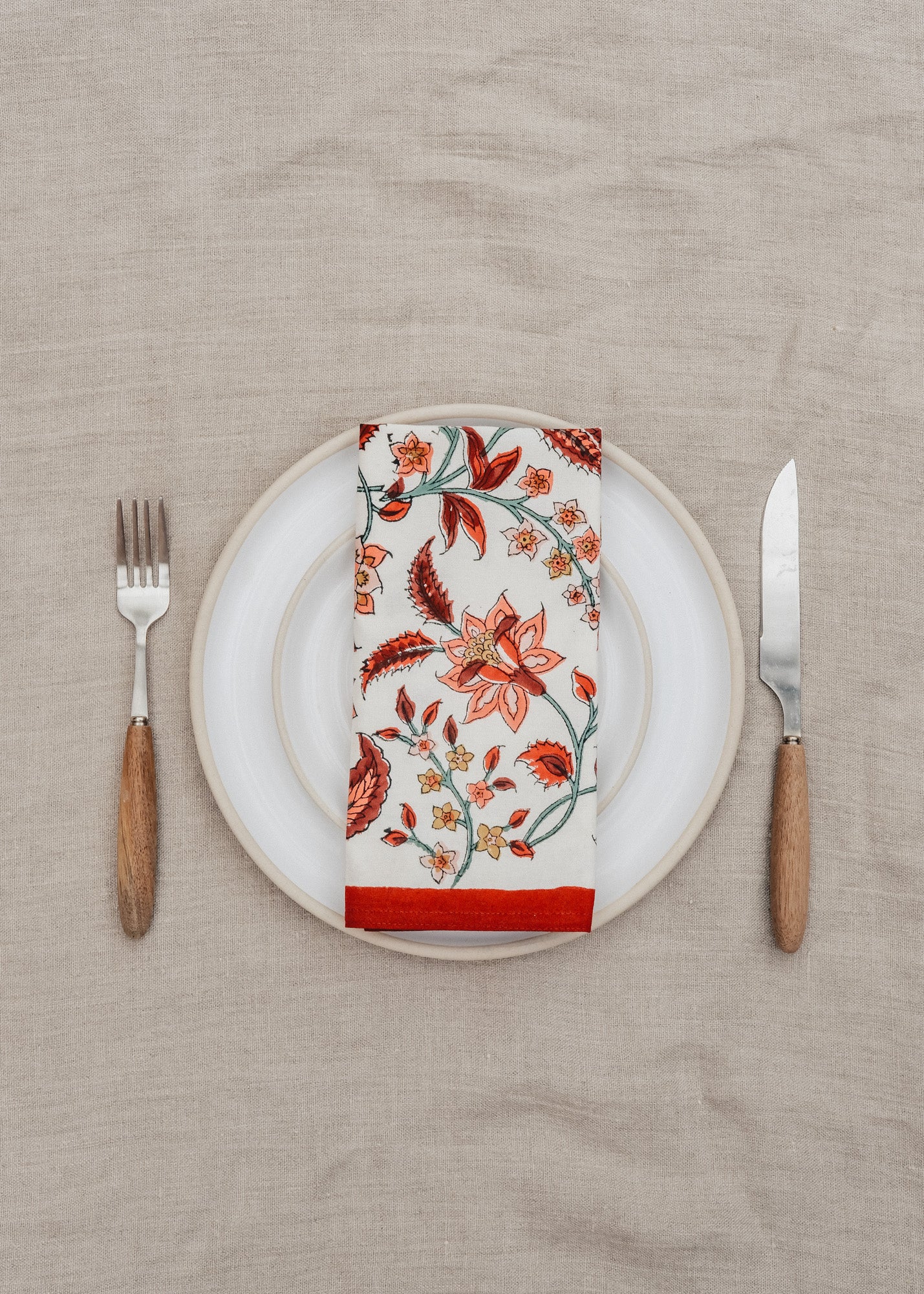 Divya Cerise Napkin