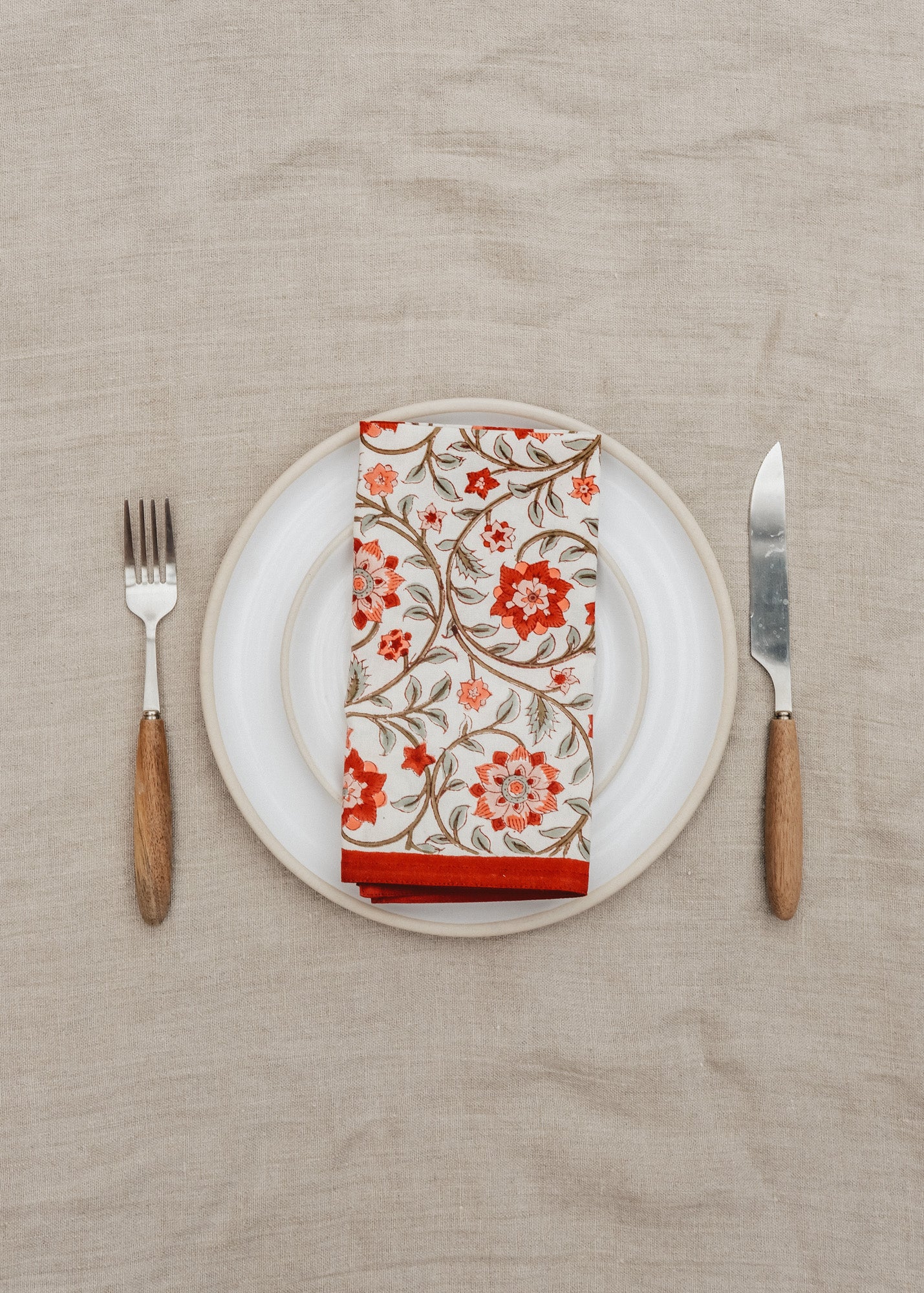 Bungalow Roja Scarlet Napkin