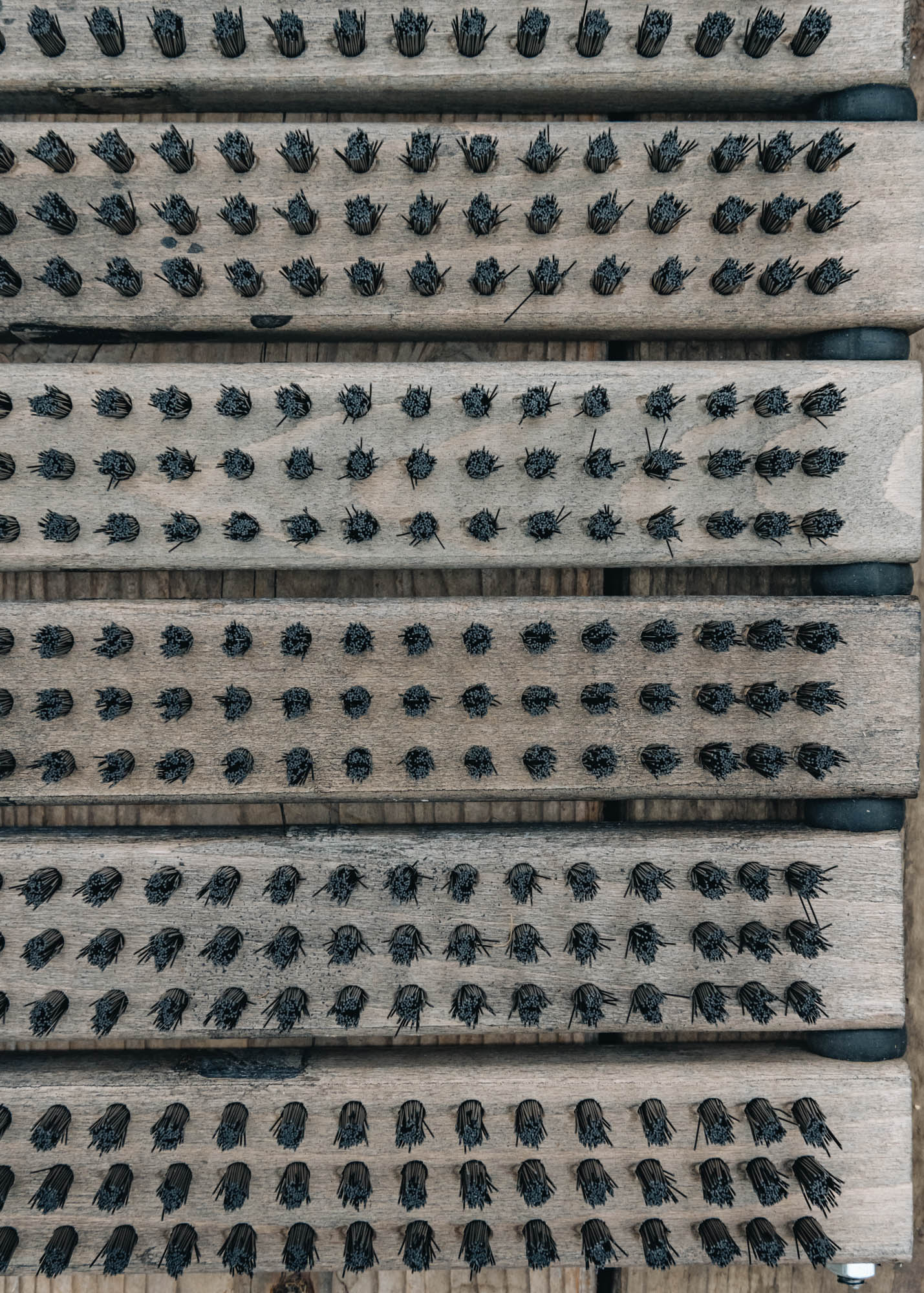 Slatted Doormat in Natural