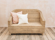 Nzuri Relaxed Cane Two Seater Sofa