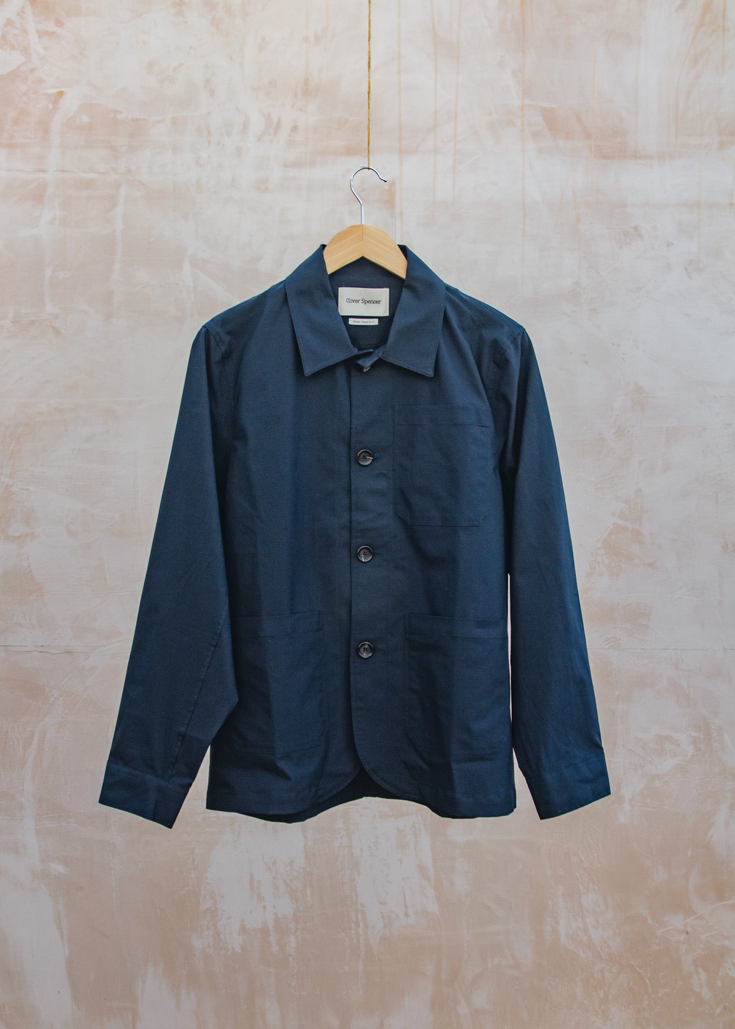 Yarmouth Oilskins Woodbury Jacket in Navy