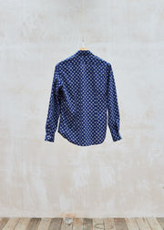 Paul Smith Navy Cotton Paisley Made in Italy Shirt - M