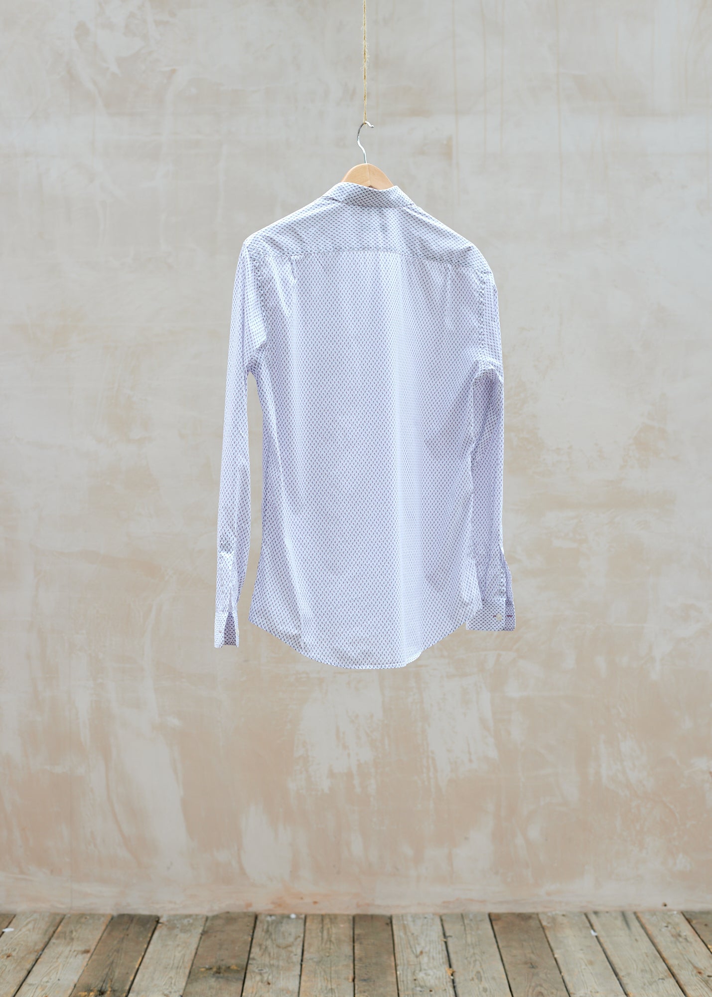 Paul Smith White Patterned Cotton Shirt - XL – Burford Garden Co.