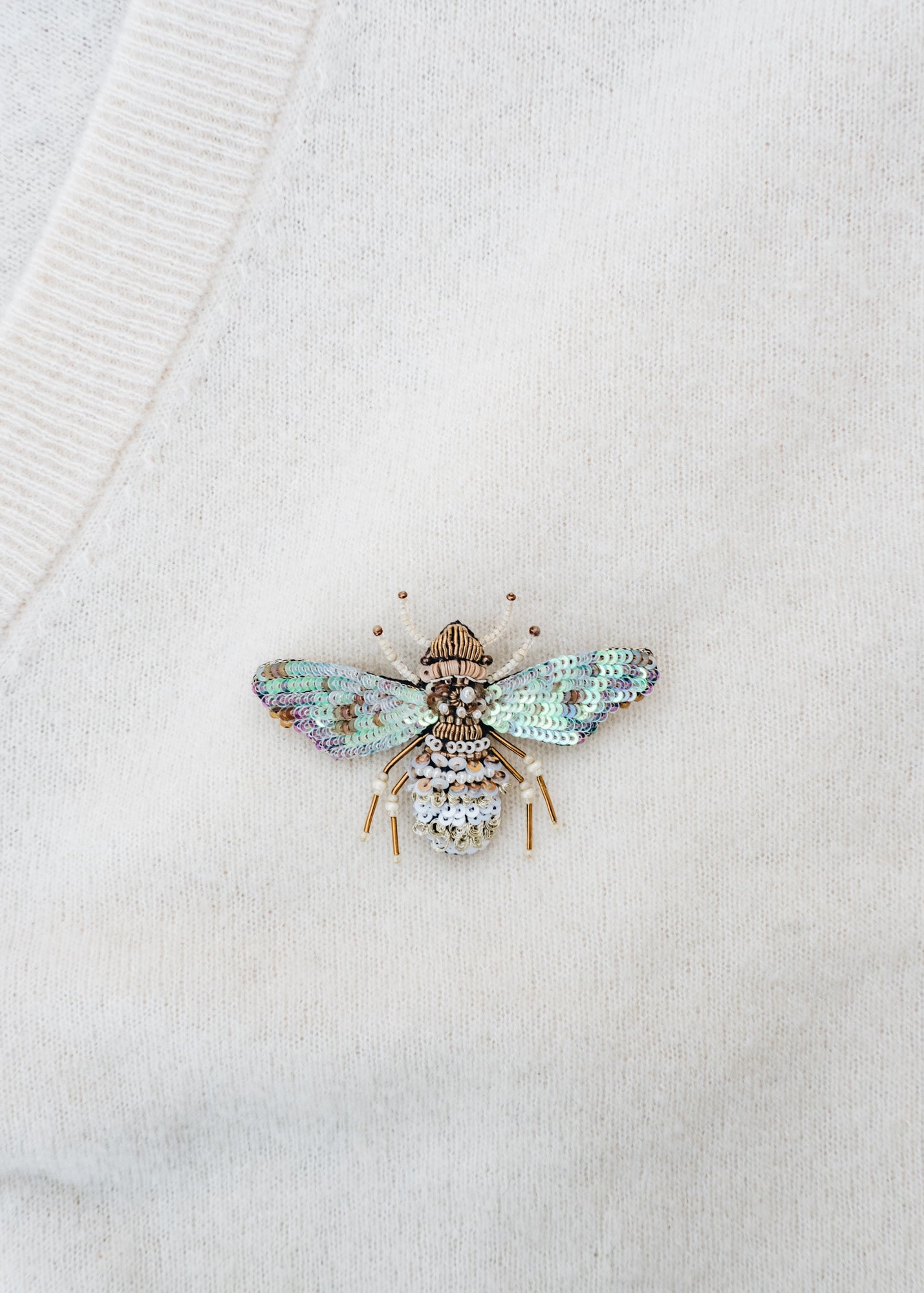 Pearl Bee Brooch