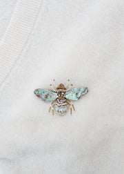 Trovelore Pearl Bee Brooch