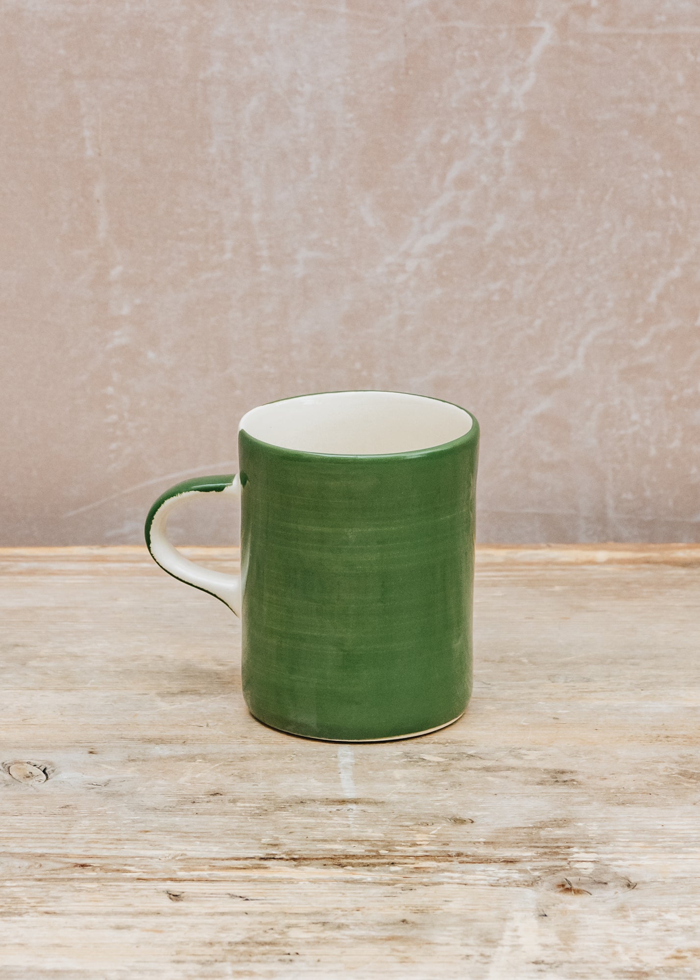 Plain Wash Demi Mug in Moss Green