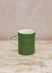 Plain Wash Demi Mug in Moss Green