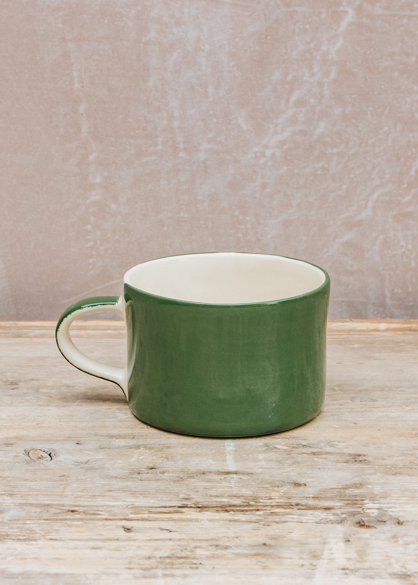 Musango Plain Wash Mug in Moss Green