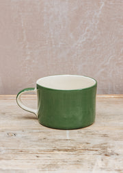 Plain Wash Mug in Moss Green