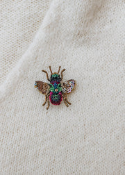 Trovelore Rainbow Bee Brooch