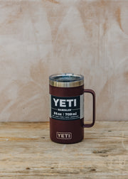 Rambler Mug 24oz in Wild Vine Red