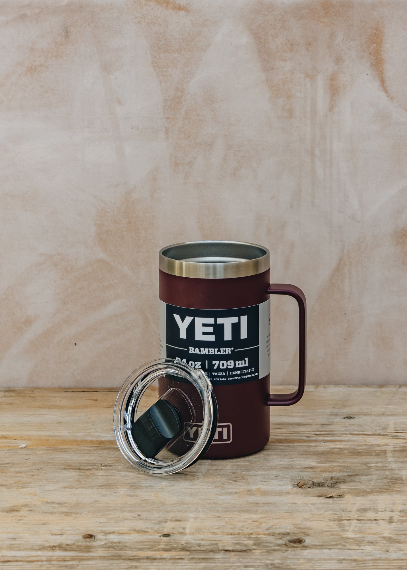 Rambler Mug 24oz in Wild Vine Red