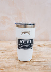 YETI Rambler Stackable Cup 20oz in White