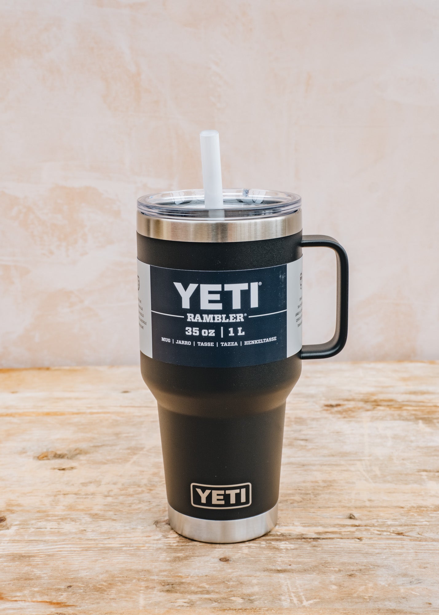 YETI Rambler Straw Mug 35oz in Black