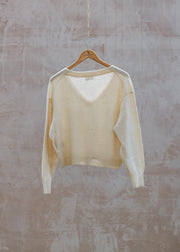 Raxow Pullover in Naturel