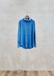 Salvatore Piccolo Handmade 100% Cotton Chambray Shirt - S/M