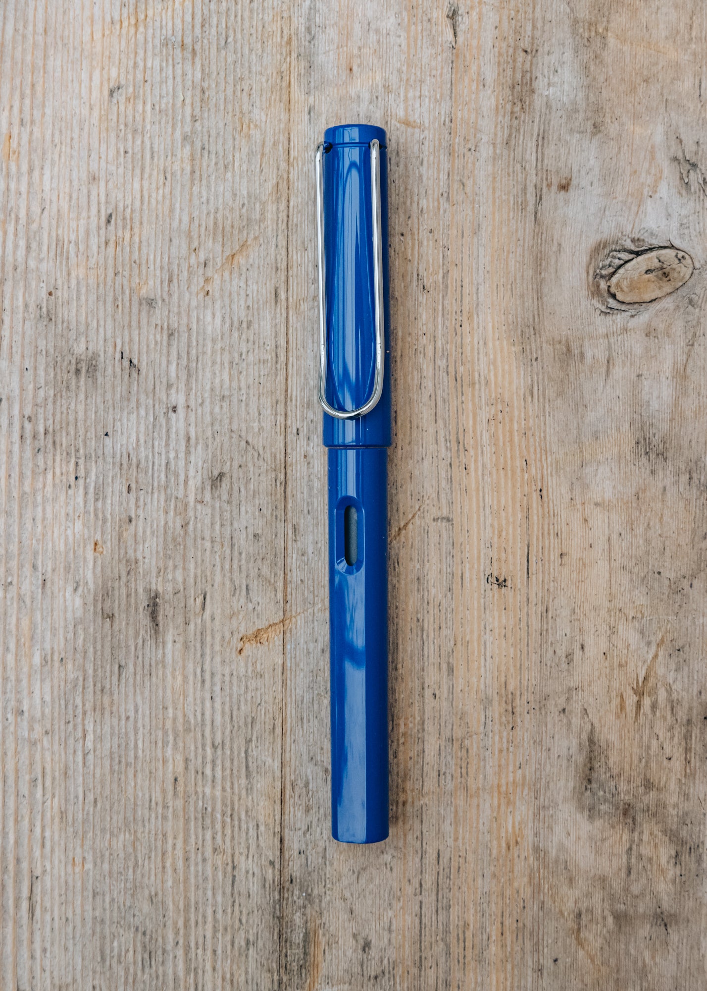 Safari Blue Medium Fountain Pen