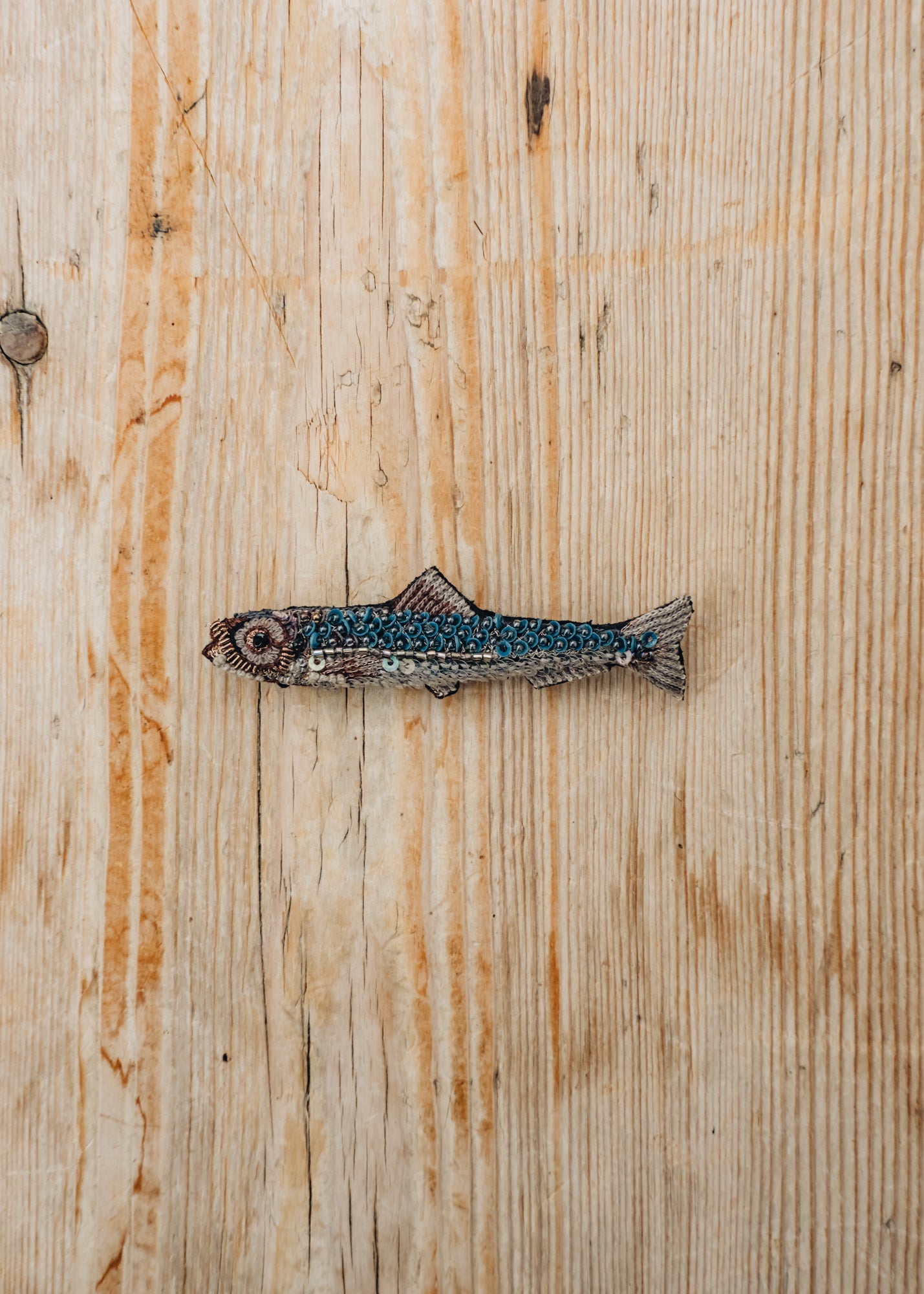 Sardine Brooch