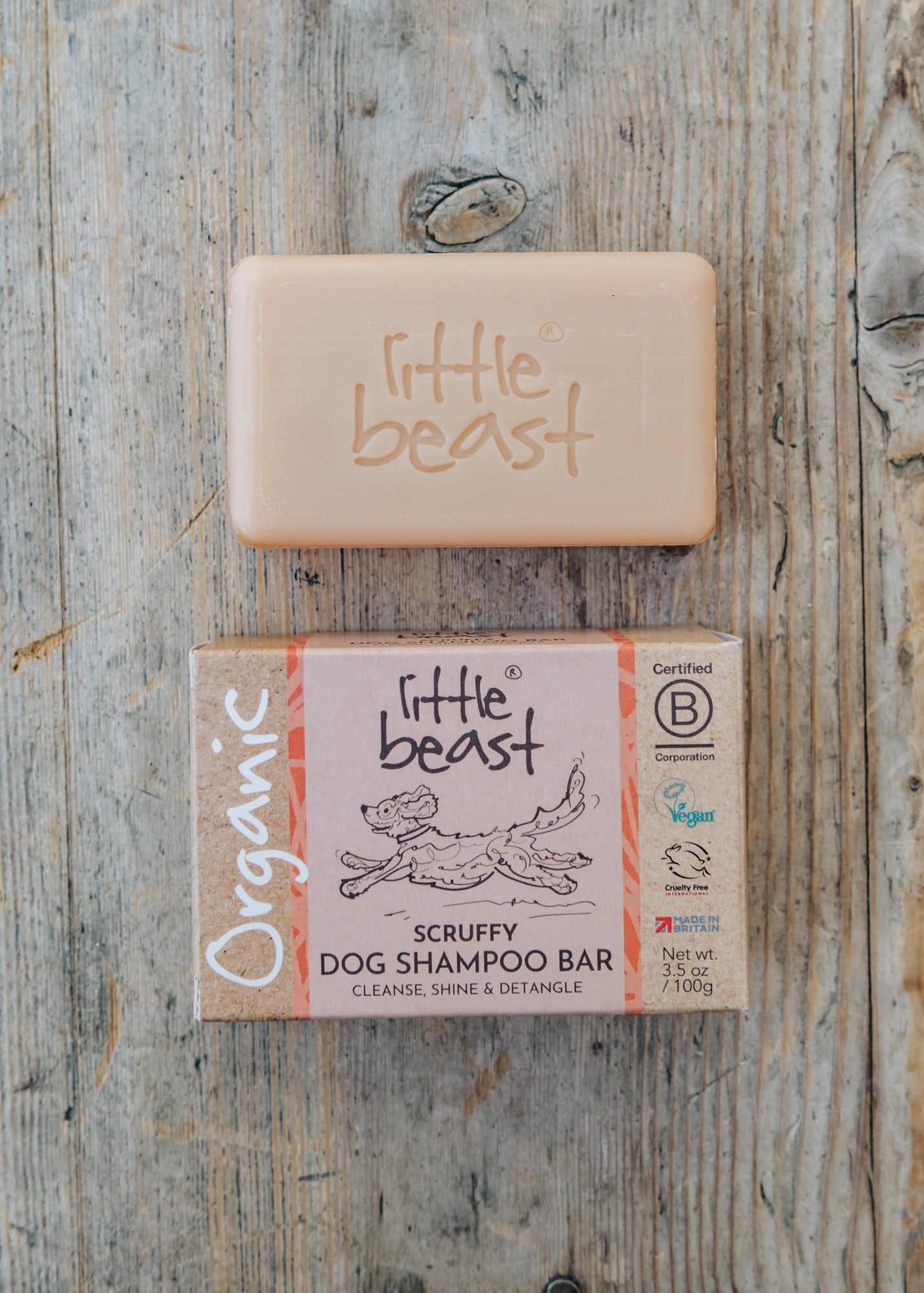 Little Beast Scruffy Dog Shampoo Bar