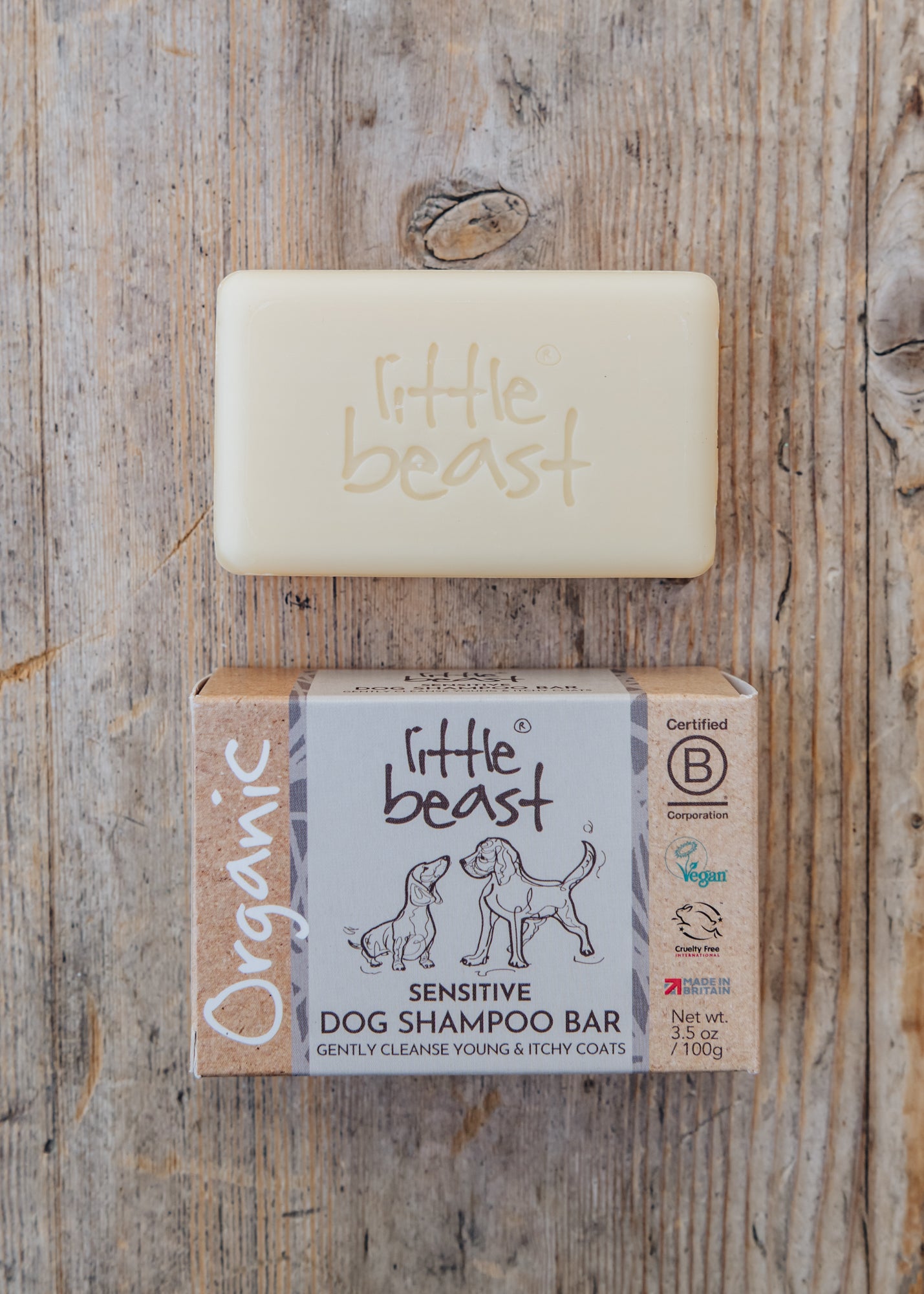 Little Beast Sensitive Dog Shampoo Bar