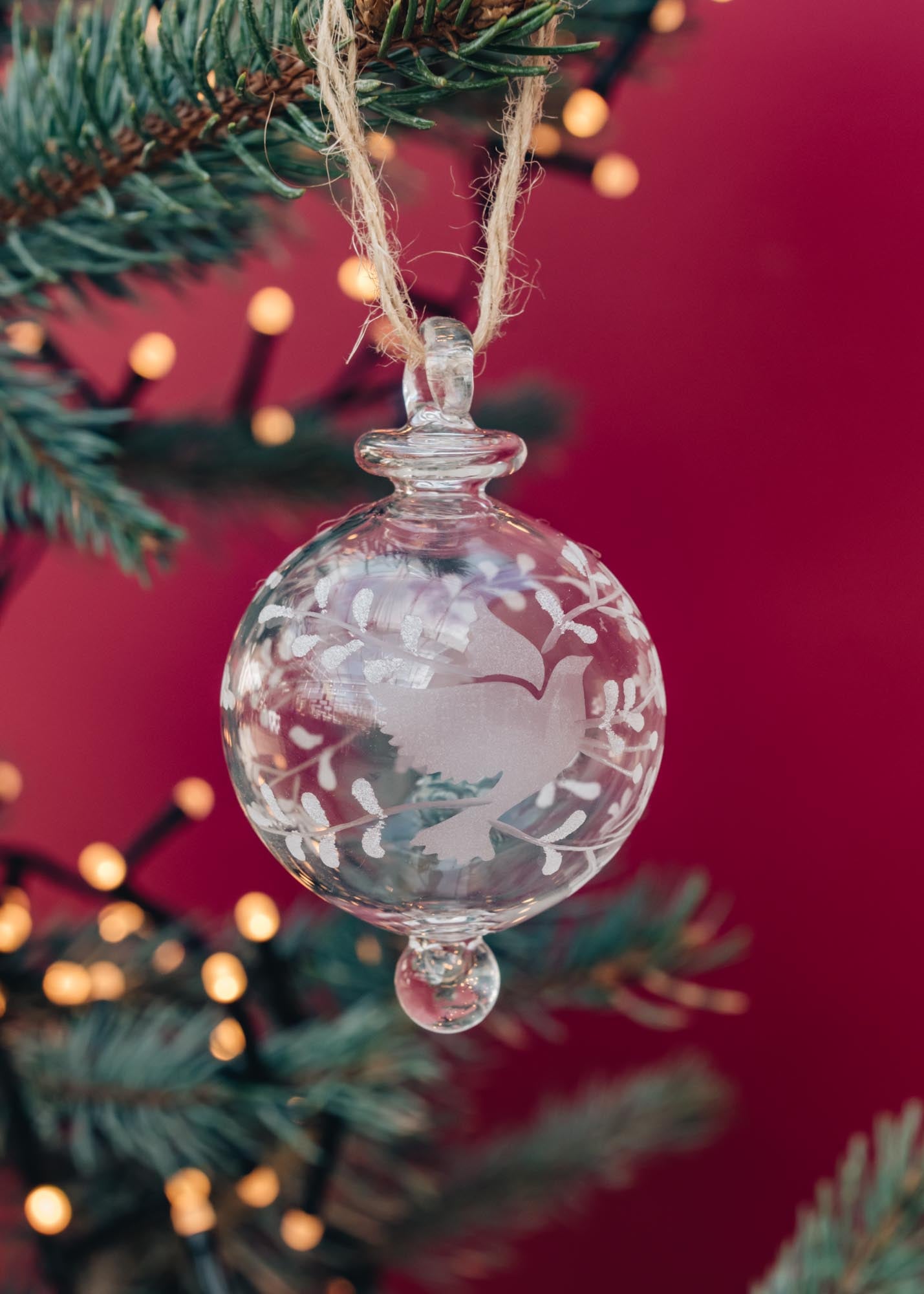 Small Peace Bauble