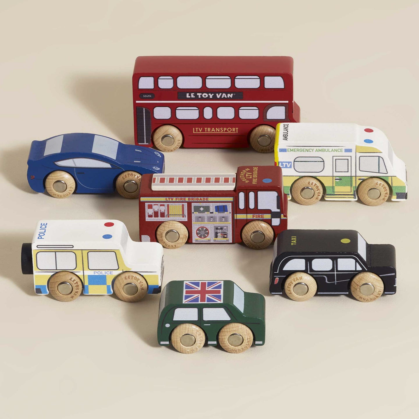 Le Toy Van London Car Set