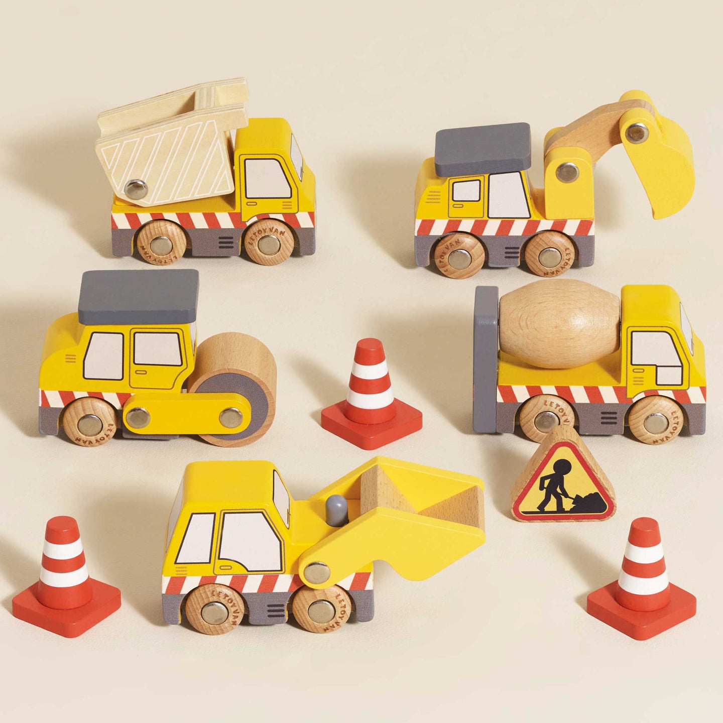 Construction Vehicles Set