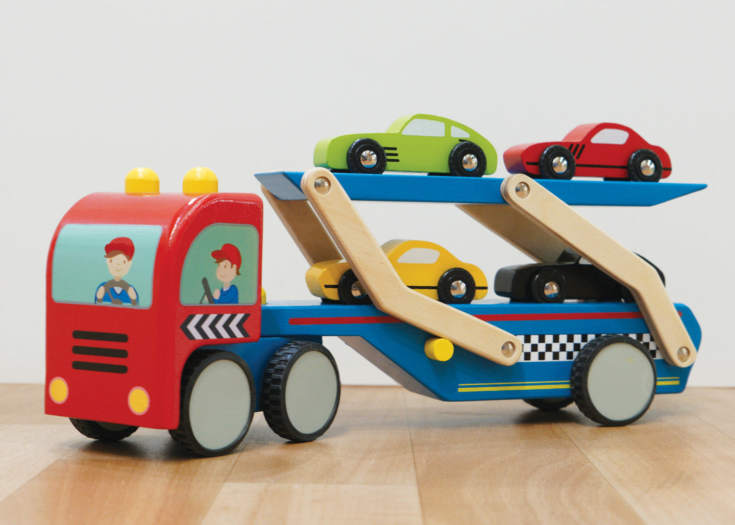 Race Car Transporter Set