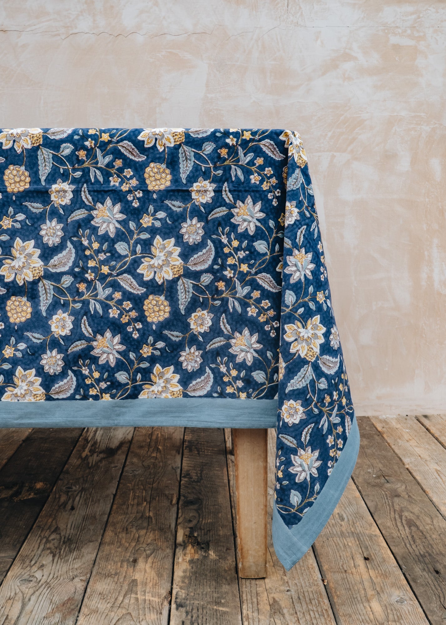 Bungalow Divya Indigo Tablecloth