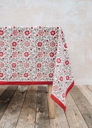 Roja Scarlet Tablecloth