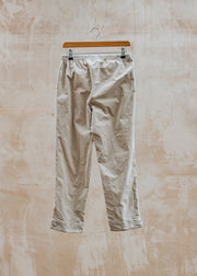 Cut Loose Tapered Cropped Trousers in Moonbeam