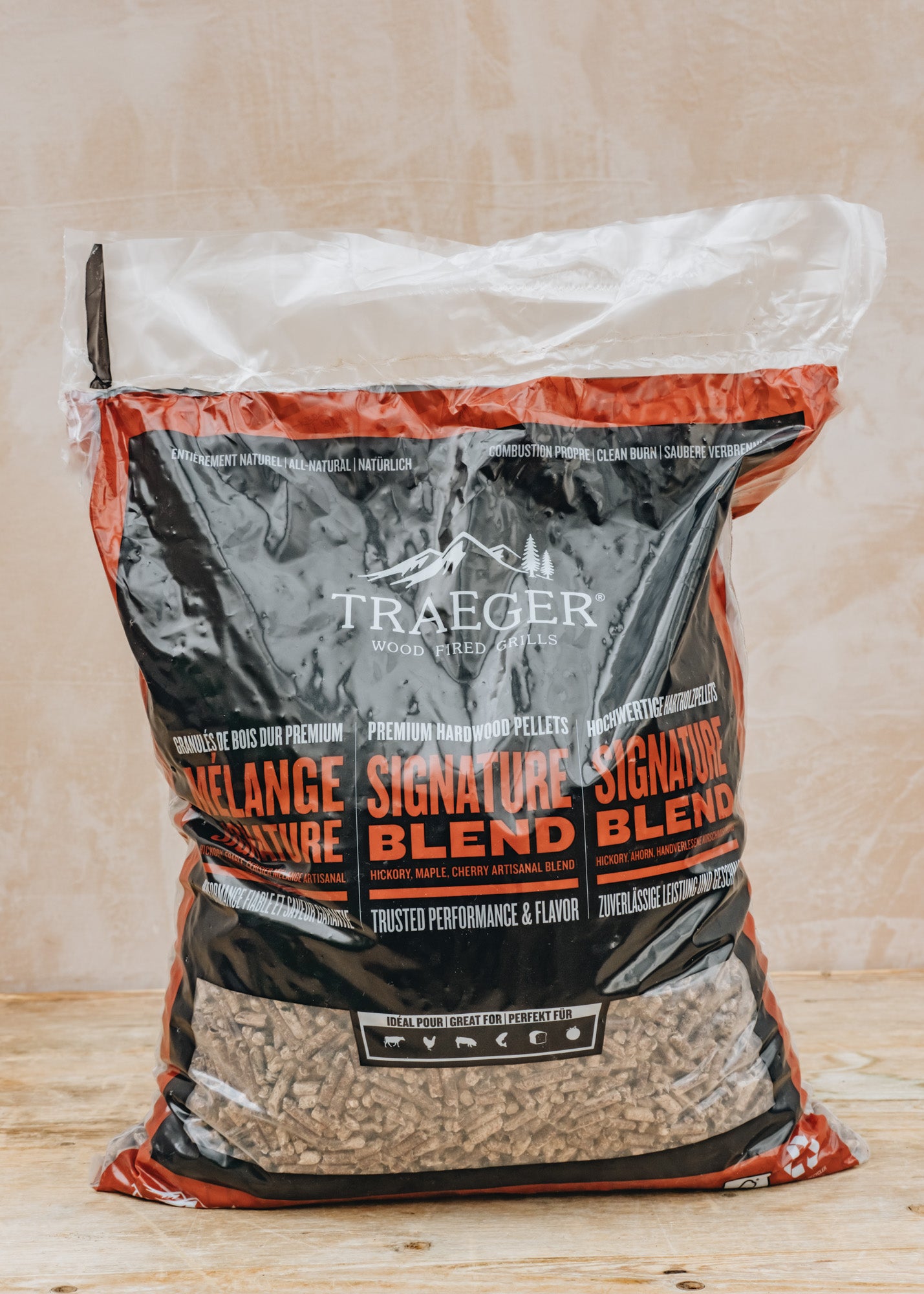 Traeger Signature Blend BBQ Wood Pellets, 9kg