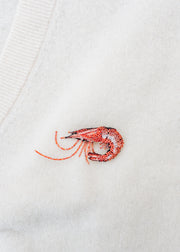 True Shrimp Brooch