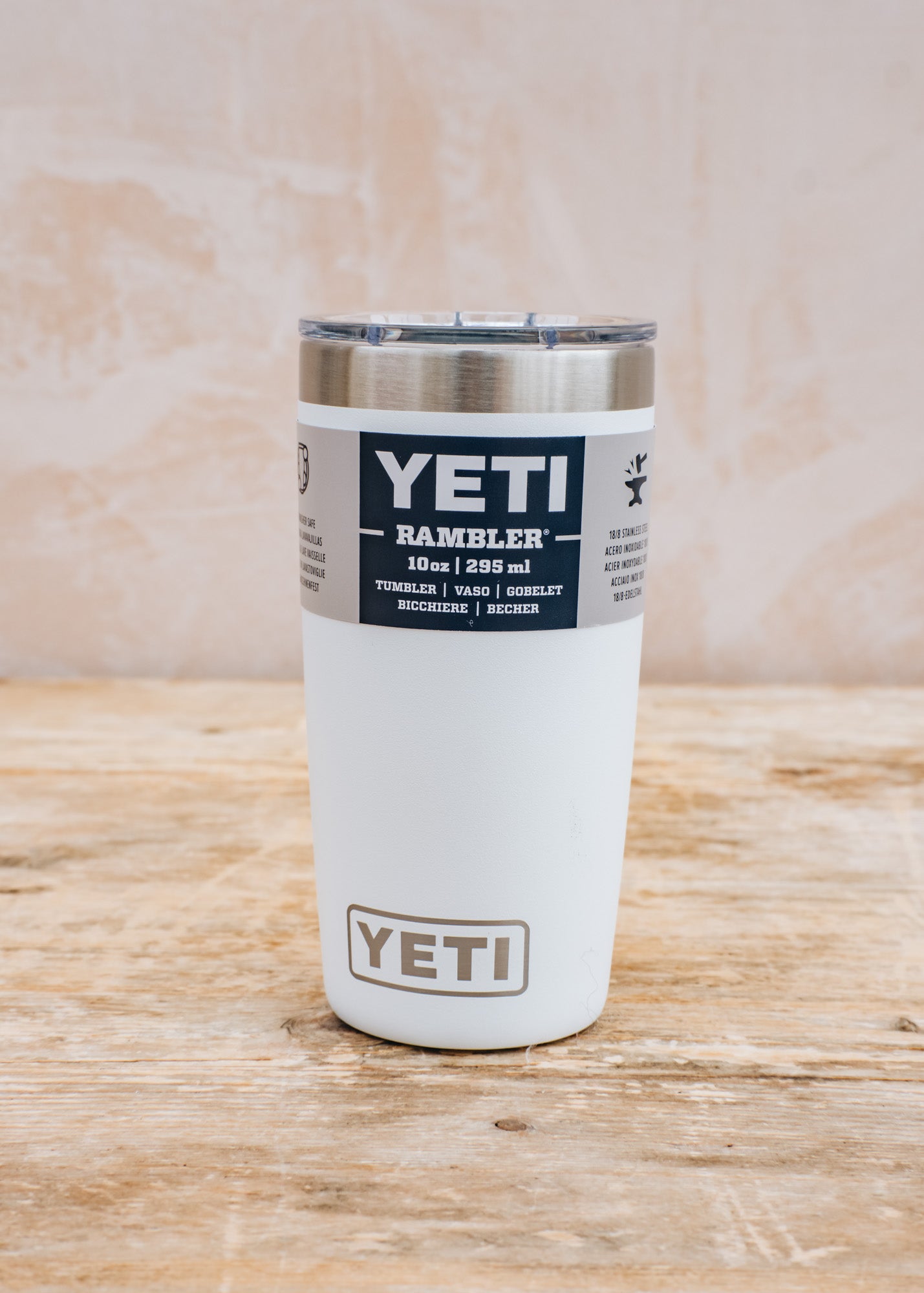 Rambler Tumbler 10oz in White