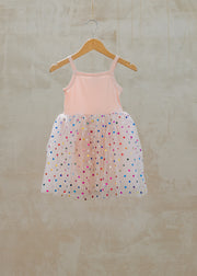 Tutu Dress in Pink Spot