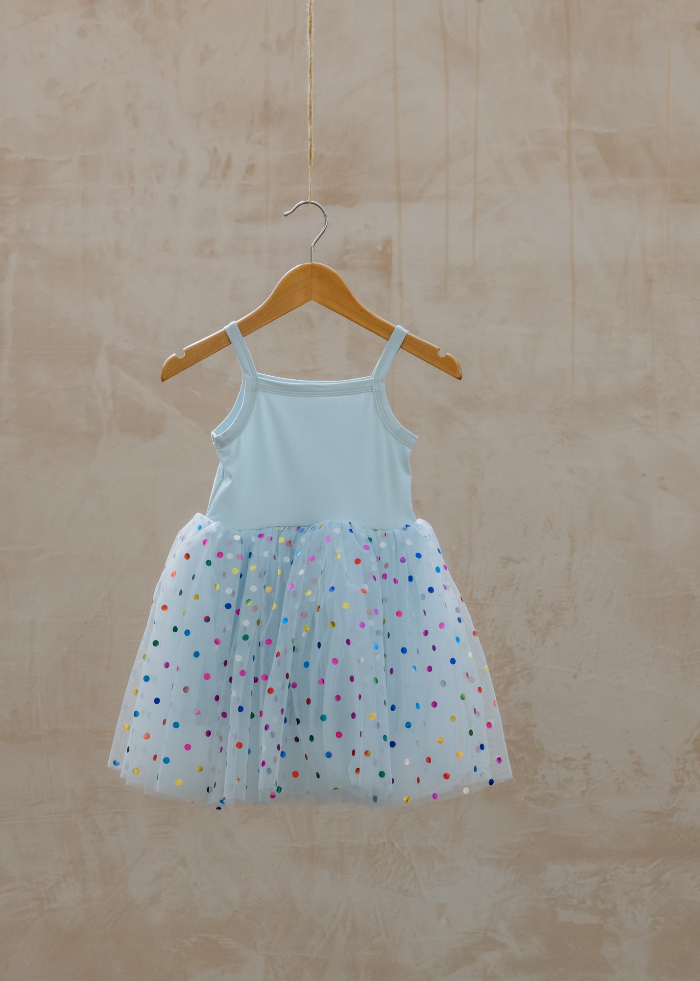 Lil' Atelier Tutu Dress in Sky Spot