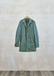 Yarmouth Oilskins Woolrich Lightweight Padded Green Raincoat - S/M