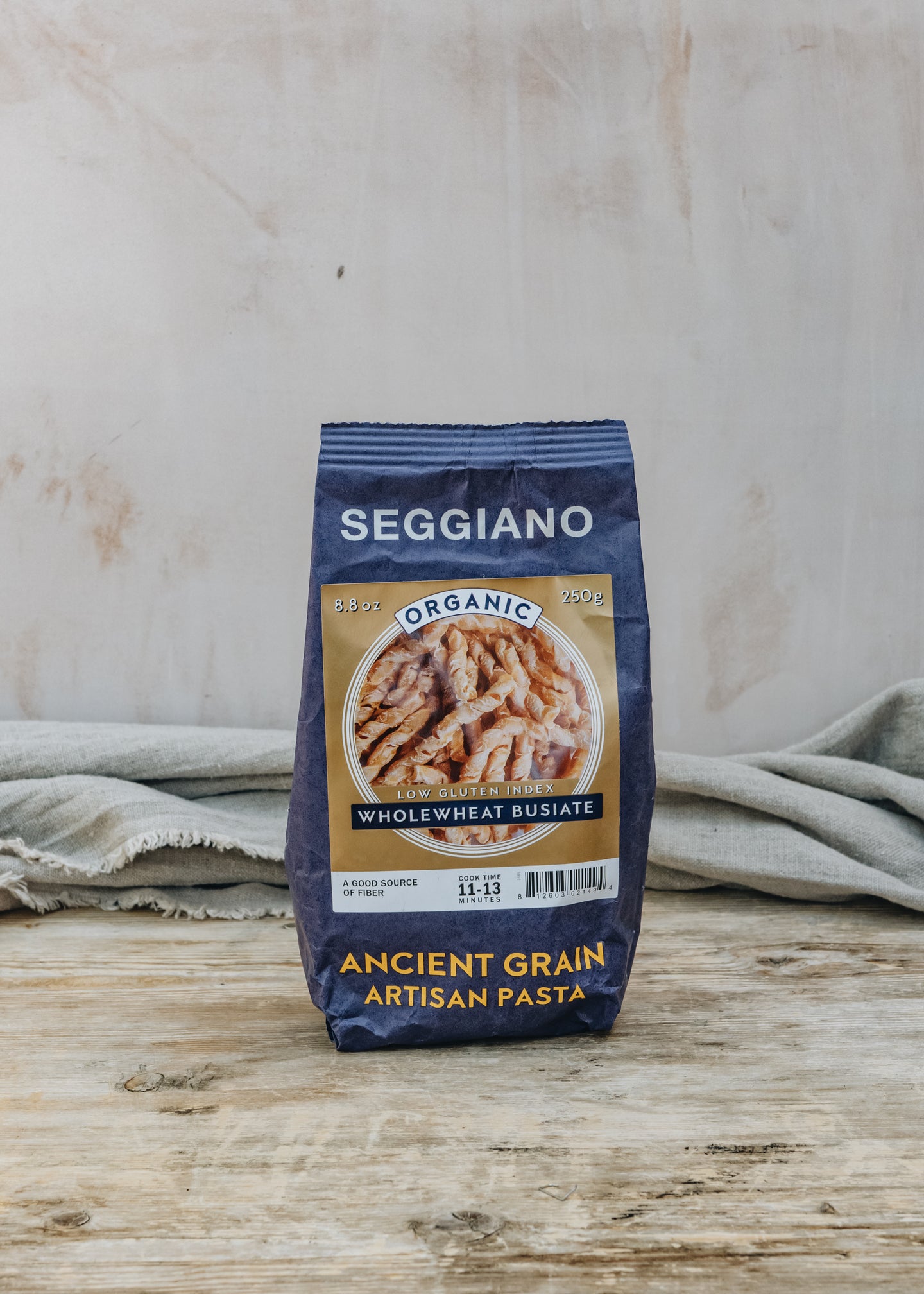 Seggiano Wholewheat Busiate, 250g